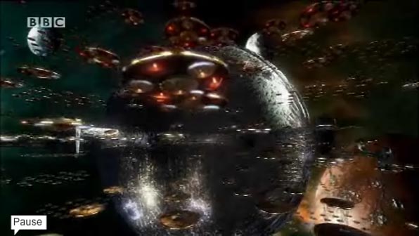 Dalek Fleet Saucers