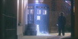 The TARDIS leaves victorian London