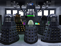 Planet of the Daleks Dalek assembly