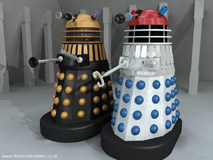Planet of the Daleks Supreme - Red Top Film Dalek