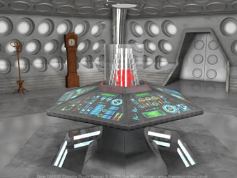 New TARDIS Console Room Design