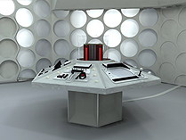 3D TARDIS Console Room Season 13
