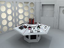 3D TARDIS Console Room Season 15